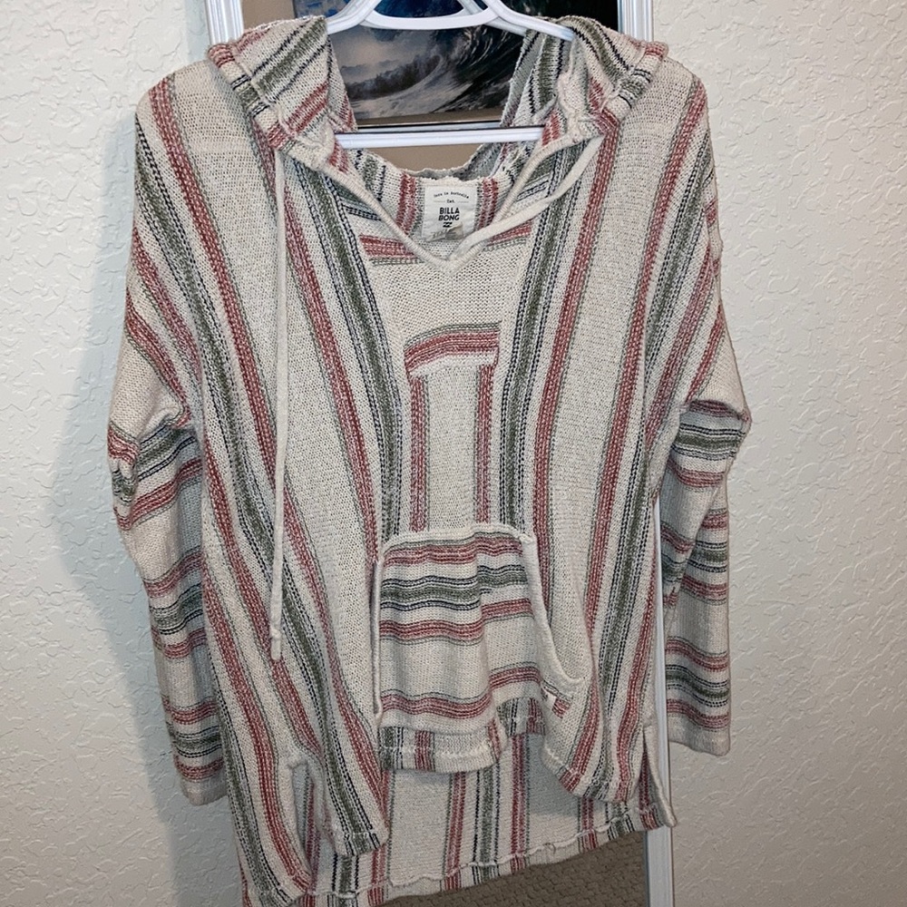 Billabong Baja Beach Striped Hoodie